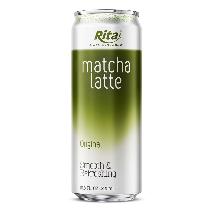 Rita Matcha Latte Original 320ml Sleek Can Rita Matcha Latte Original 320ml Sleek Can